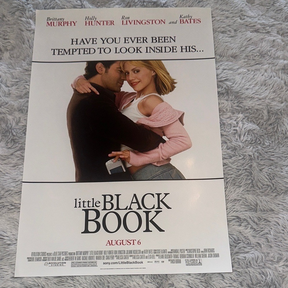 Little Black Book Movie Poster 2004 Brittany Murphy Original 27x40 Double Sided